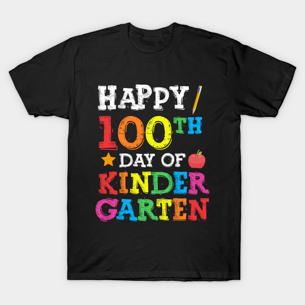 Happy 100 th day of kindergarten T-Shirt by rohanbhuyan